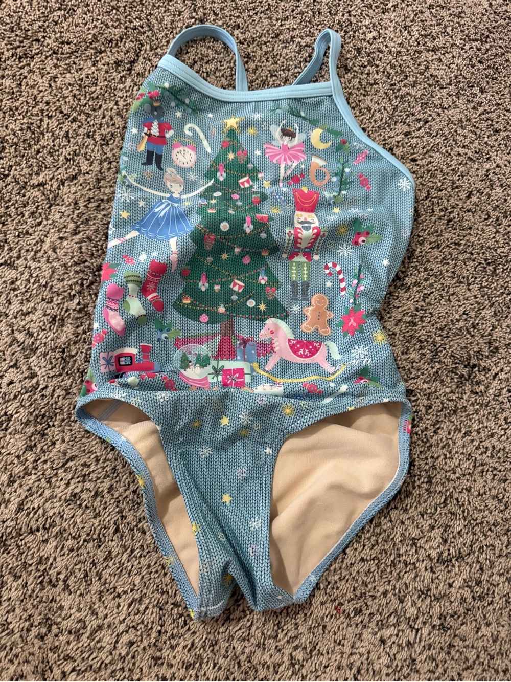 Size 26 girls sporti granny sweater swimsuit